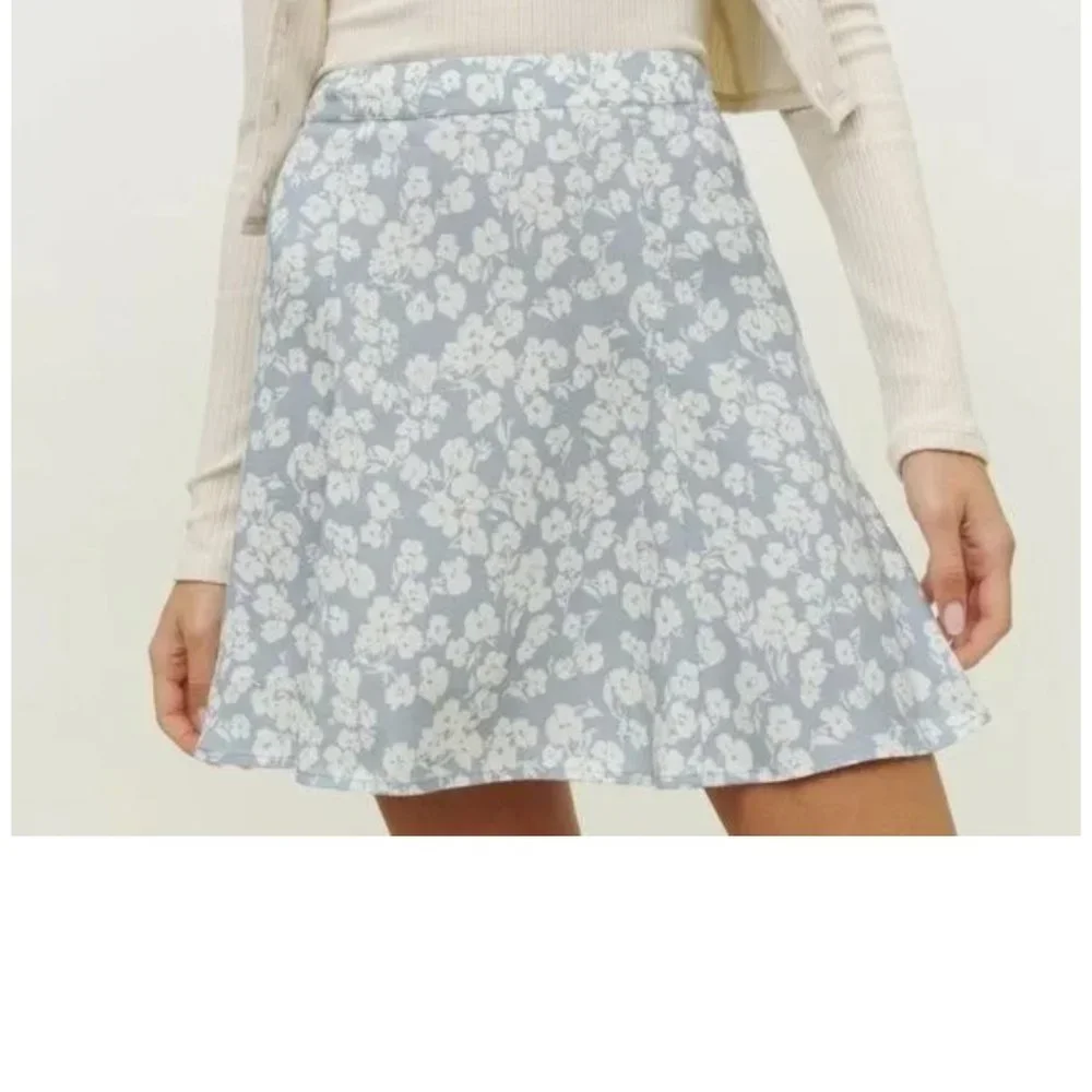 Reformation Blue Flounce Skirt - Picture 5 of 5